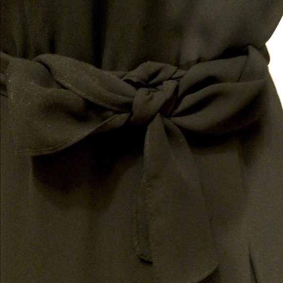 💥VITG BLACK CHIFFON RHINESTONE DRESS FRO 1960’S - Picture 5 of 5